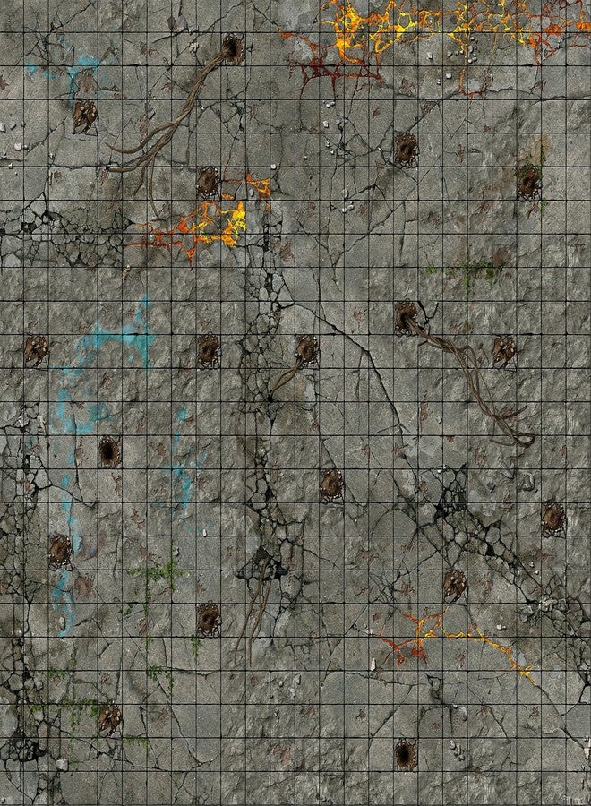 Battle Systems Dungeon Gaming Mat 2x2 - Image 2